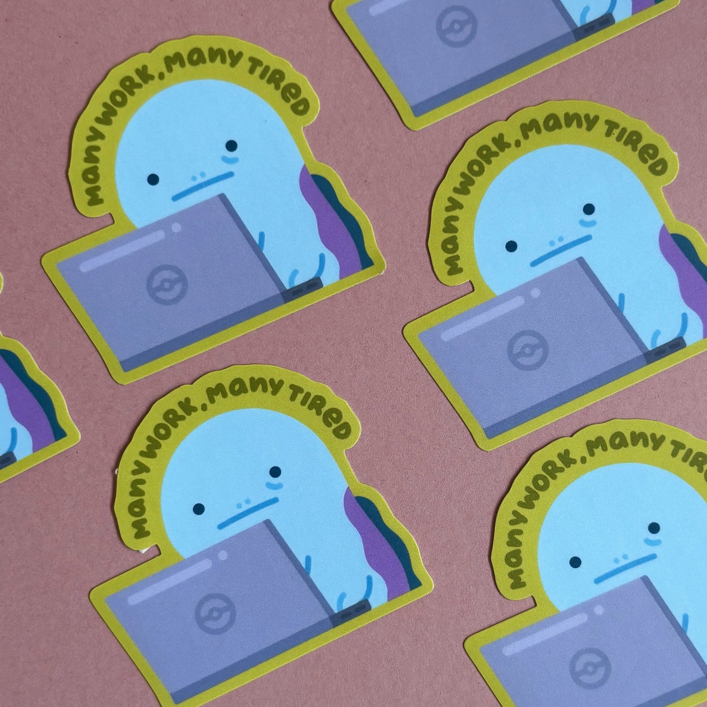 Working Quagsire Sticker