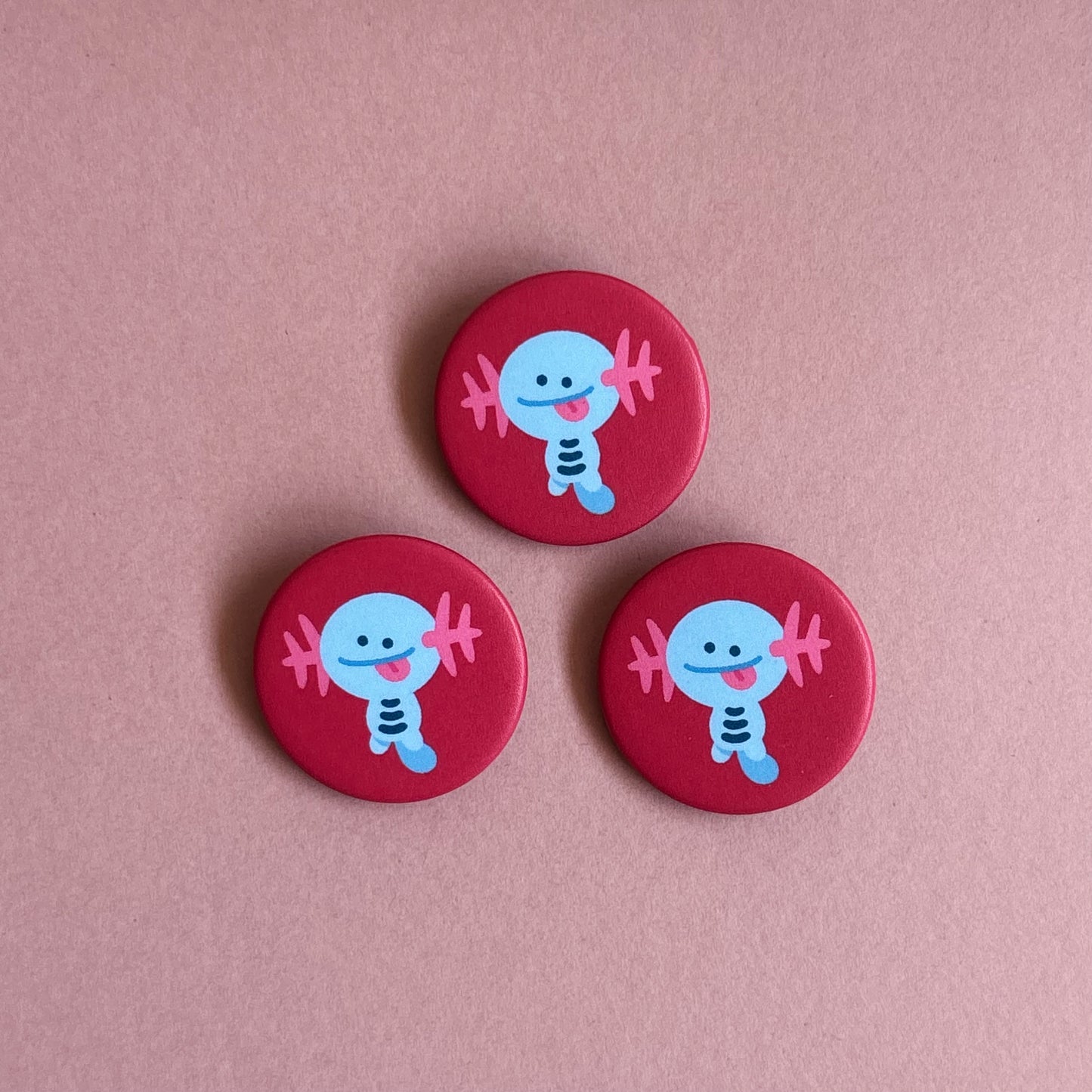 Silly Sires/Wooper Button Pins