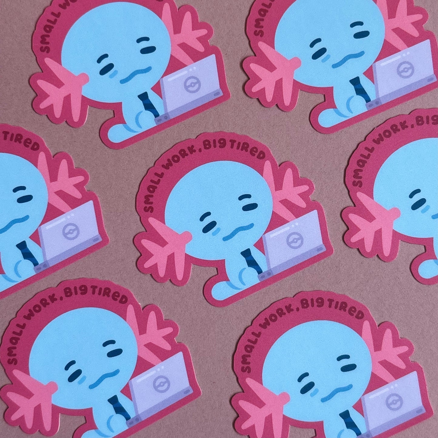 Working Wooper Sticker