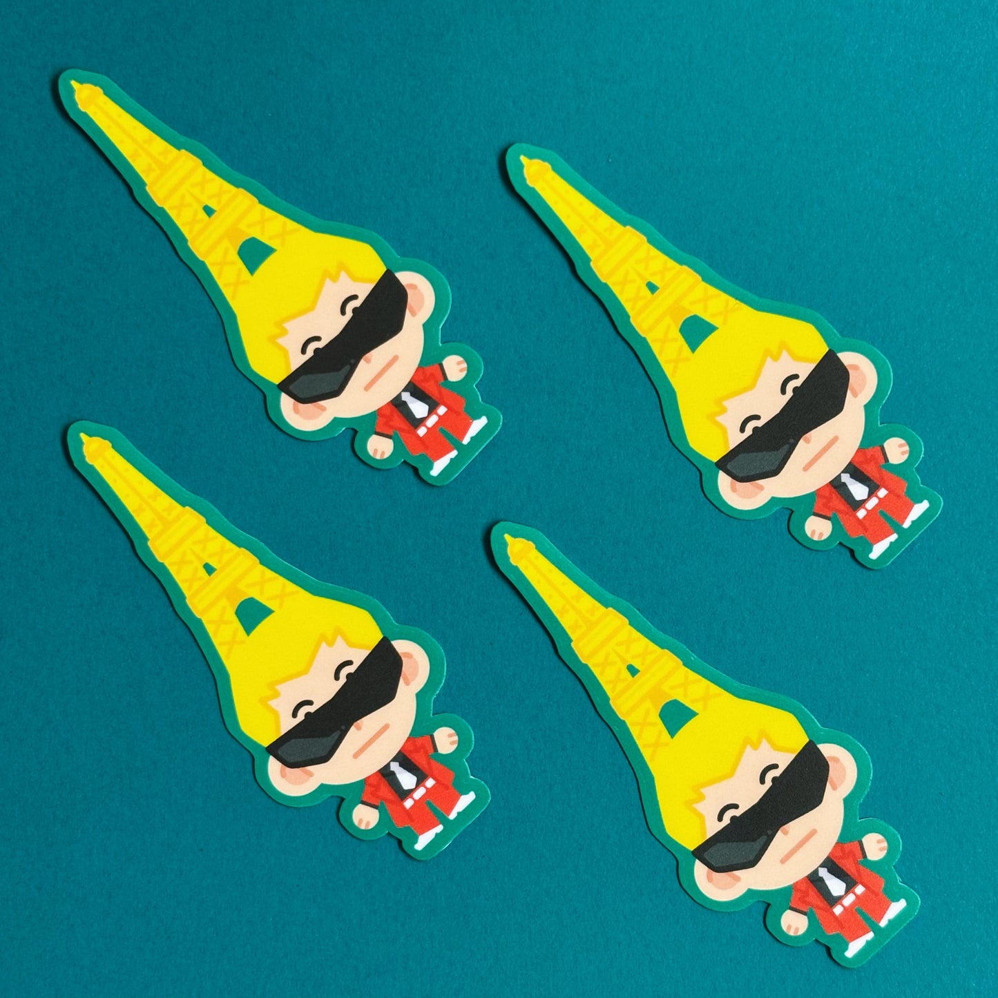 Ghost Trick Sissel Tower Sticker