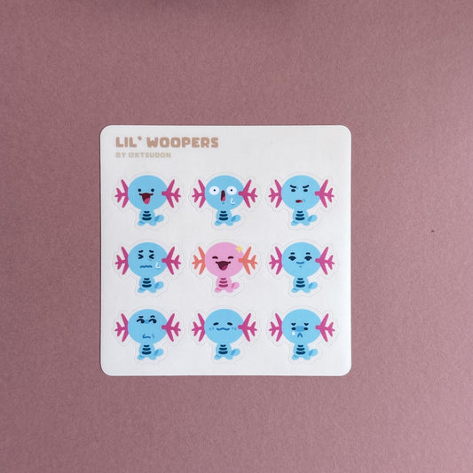 Mini Wooper Sticker Sheet