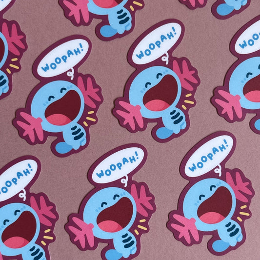 Woopah Sticker