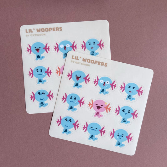 Mini Wooper Sticker Sheet