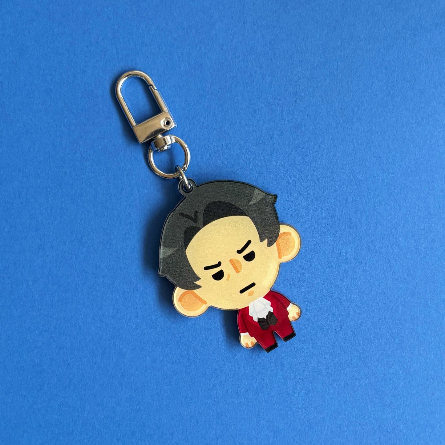 Ace Attorney Miles Edgeworth Keychain