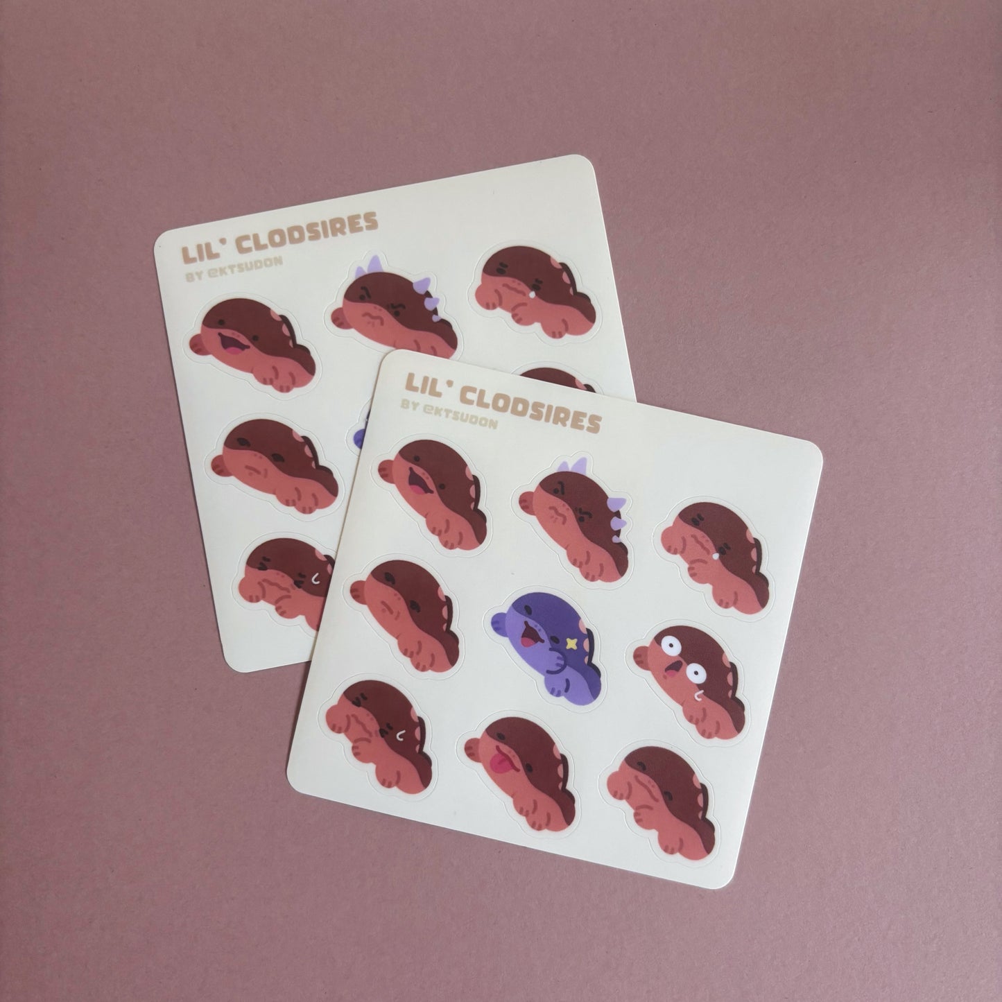 Mini Clodsire Sticker Sheet