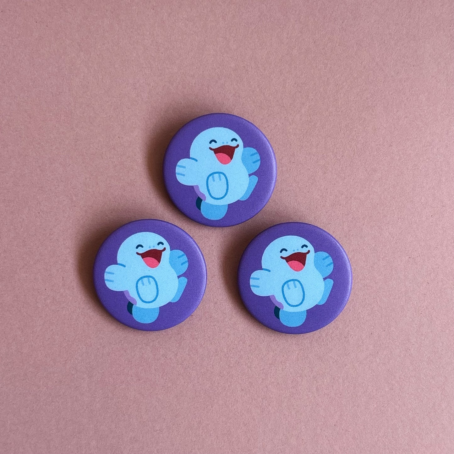Silly Sires/Wooper Button Pins