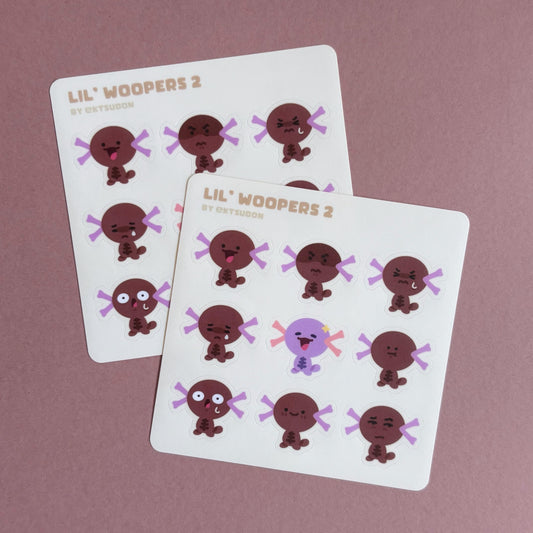Mini Paldean Wooper Sticker Sheet