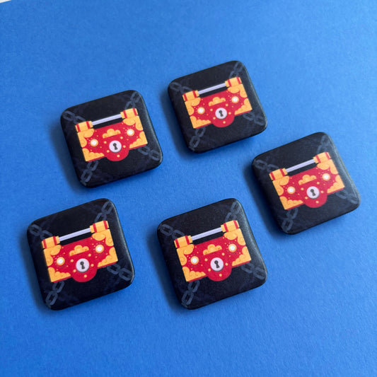 Ace Attorney Psyche-lock Button Pin