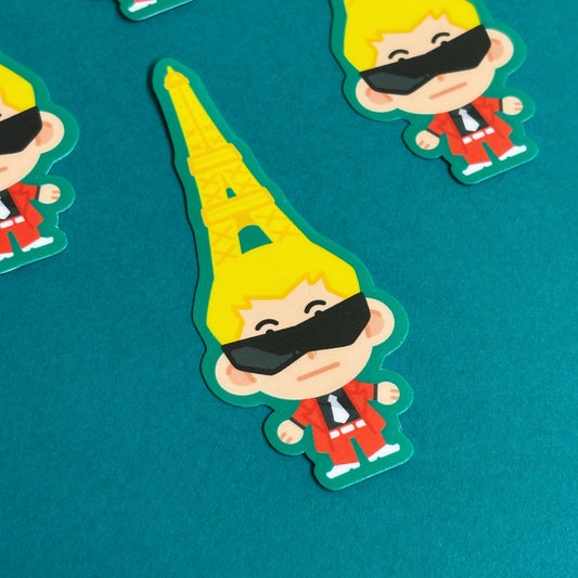 Ghost Trick Sissel Tower Sticker