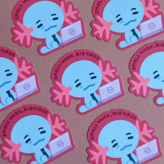Working Wooper Sticker