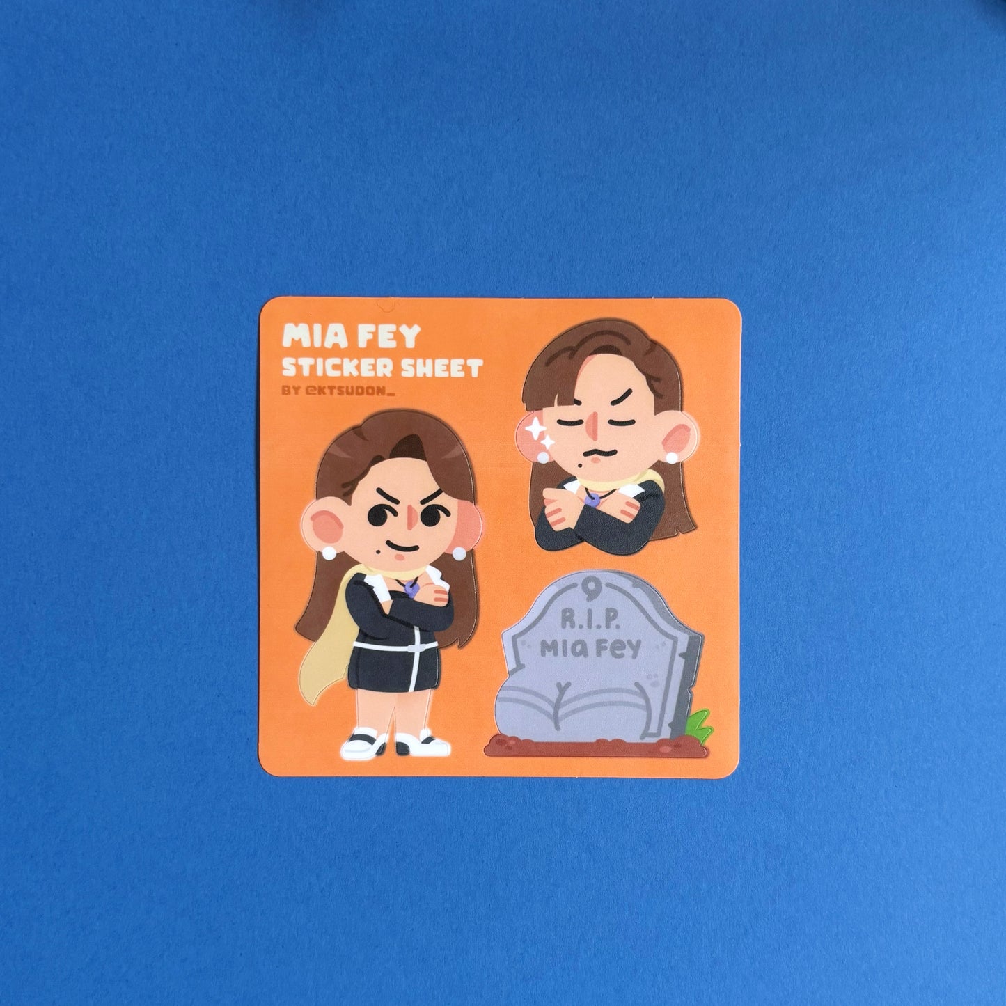 Ace Attorney Mia Fey Sticker Sheet
