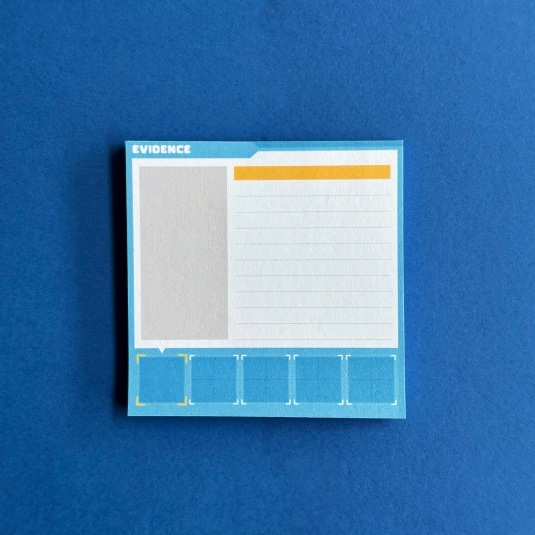 Ace Attorney Evidence Notepad